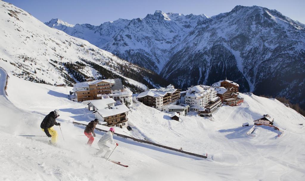 Hotel Alpenfriede Sölden Exterior foto